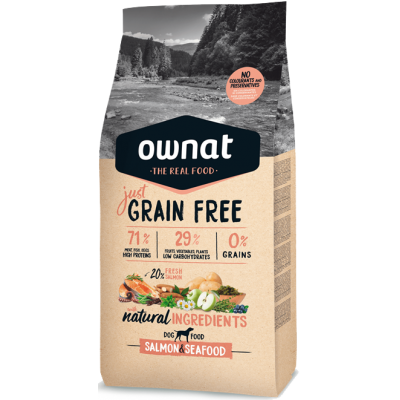 JUST GRAIN FREE SALMON & SEAFOOD 3 KG